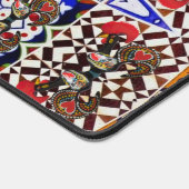 Portugiesische Muster Schreibtischunterlage (Ecke)