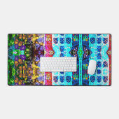 Portugiesische Muster Schreibtischunterlage (Tastatur & Maus)