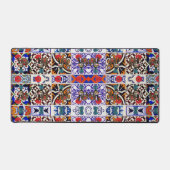 Portugiesische Muster Schreibtischunterlage (Vorderseite)