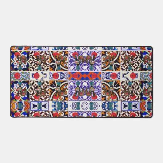 Portugiesische Muster Schreibtischunterlage (Vorderseite)