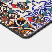 Portugiesische Muster Schreibtischunterlage (Ecke)