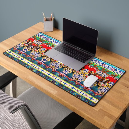 Portugiesische Muster Schreibtischunterlage (Büro 2)