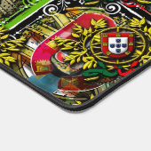 Portugiesische Muster Schreibtischunterlage (Ecke)