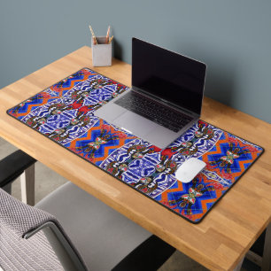 Portugiesische Muster Schreibtischunterlage