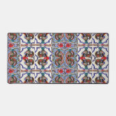 Portugiesische Muster Schreibtischunterlage (Vorderseite)