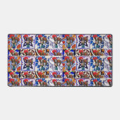 Portugiesische Muster Schreibtischunterlage (Vorderseite)