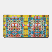 Portugiesische Muster Schreibtischunterlage (Vorderseite)