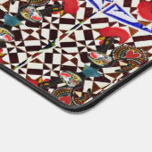 Portugiesische Muster Schreibtischunterlage (Ecke)