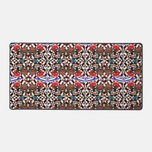 Portugiesische Muster Schreibtischunterlage (Vorderseite)