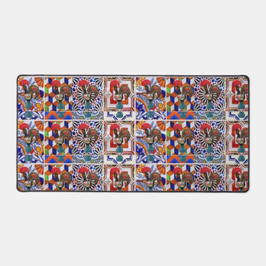 Portugiesische Muster Schreibtischunterlage (Vorderseite)