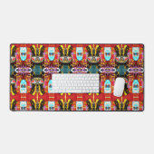 Portugiesische Muster Schreibtischunterlage (Tastatur & Maus)