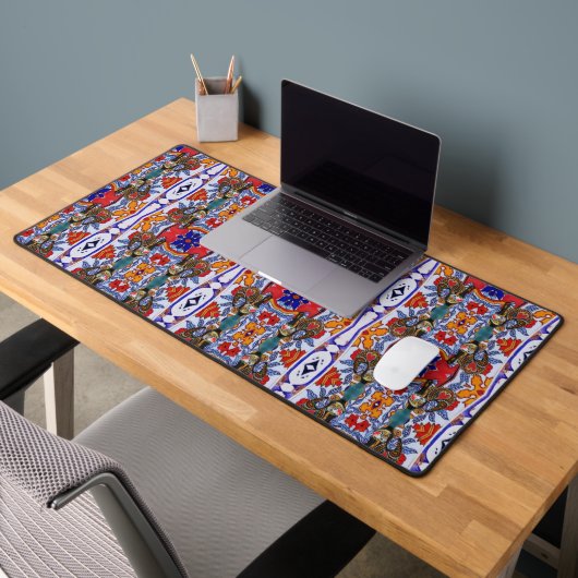 Portugiesische Muster Schreibtischunterlage (Büro 2)