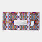 Portugiesische Muster Schreibtischunterlage (Tastatur & Maus)