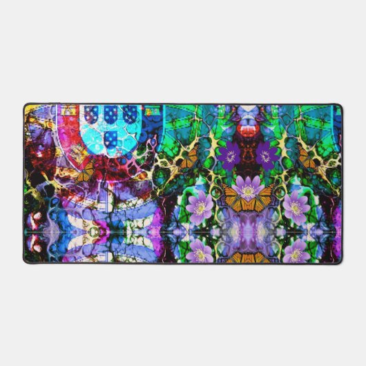 Portugiesische Muster Schreibtischunterlage (Vorderseite)