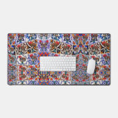 Portugiesische Muster Schreibtischunterlage (Tastatur & Maus)