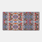 Portugiesische Muster Schreibtischunterlage (Vorderseite)