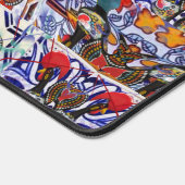 Portugiesische Muster Schreibtischunterlage (Ecke)