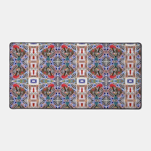 Portugiesische Muster Schreibtischunterlage (Vorderseite)