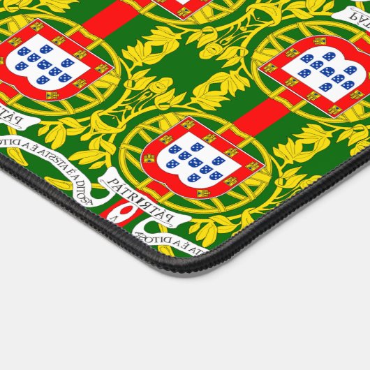 Portugiesische Muster Schreibtischunterlage (Ecke)