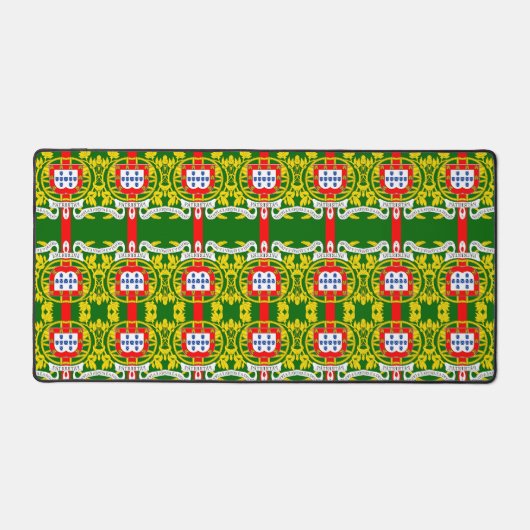 Portugiesische Muster Schreibtischunterlage (Vorderseite)