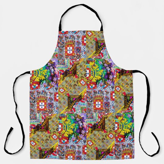 Portugiesische Muster Schürze (Vorderseite)
