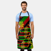 Portugiesische Muster Schürze (Getragen)