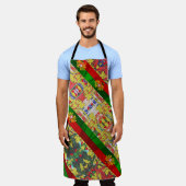 Portugiesische Muster Schürze (Getragen)