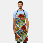 Portugiesische Muster Schürze (Getragen)