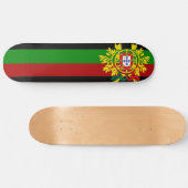 Portugiesische Muster Skateboard (Horizontal)
