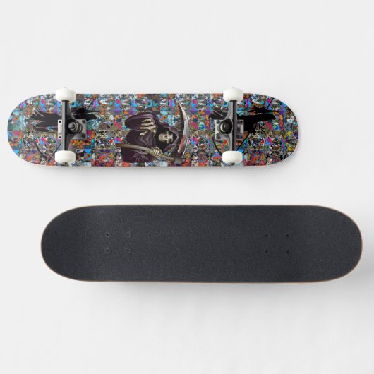 Portugiesische Muster Skateboard (Horizontal)