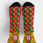 Portugiesische Muster Socken (Oben)