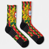Portugiesische Muster Socken (Rechts)