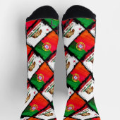 Portugiesische Muster Socken (Oben)