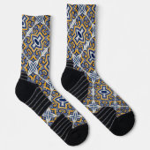 Portugiesische Muster Socken (Rechts)