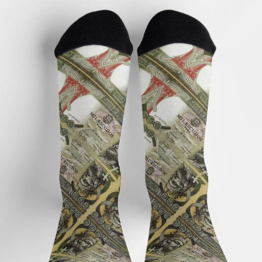 Portugiesische Muster Socken (Oben)