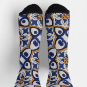 Portugiesische Muster Socken (Oben)