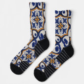 Portugiesische Muster Socken (Links)
