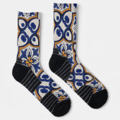 Portugiesische Muster Socken (Rechts)