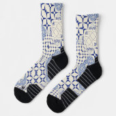 Portugiesische Muster Socken (Links)