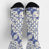 Portugiesische Muster Socken (Oben)
