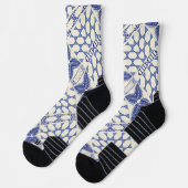 Portugiesische Muster Socken (Links)