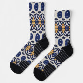 Portugiesische Muster Socken (Links)