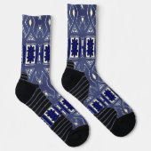 Portugiesische Muster Socken (Rechts)