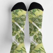 Portugiesische Muster Socken (Oben)