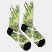Portugiesische Muster Socken (Rechts)