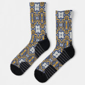 Portugiesische Muster Socken (Links)