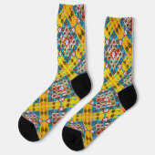 Portugiesische Muster Socken (Linkes Detail)