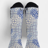 Portugiesische Muster Socken (Oben)
