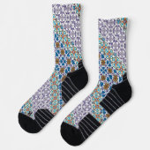 Portugiesische Muster Socken (Links)