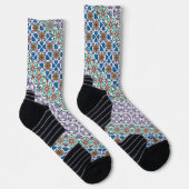 Portugiesische Muster Socken (Rechts)